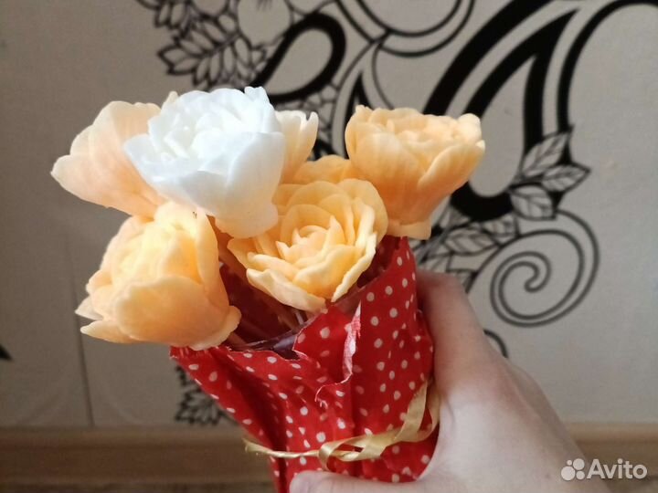 Букет из мыла