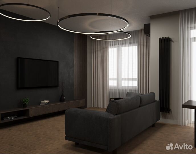 3d визуализация интерьера/чертежи в Archicad