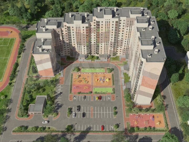 2-к. квартира, 82,3 м², 1/18 эт.