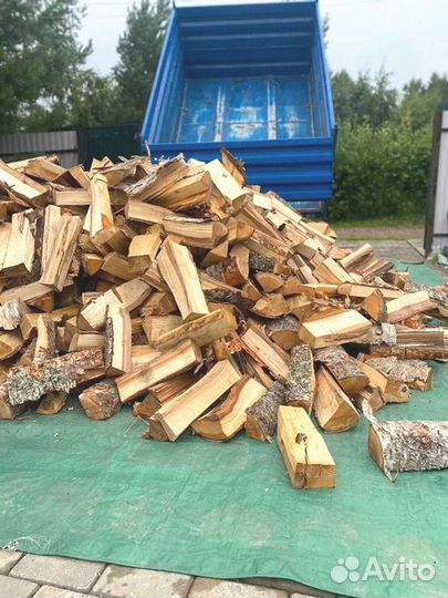 Дрова колотые березовые