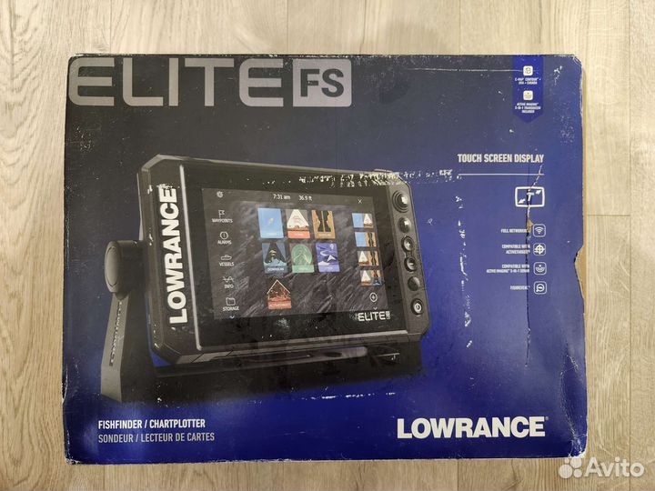 Эхолот lowrance elite 7 fs на английском