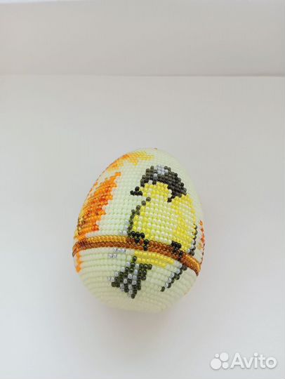 Яйцо пасхальное из бисера