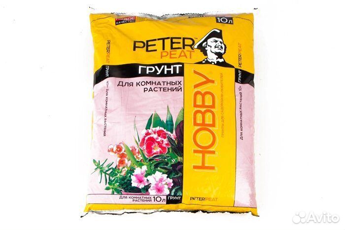 Грунт Питер Пит для комнатных растений (пп) 10л