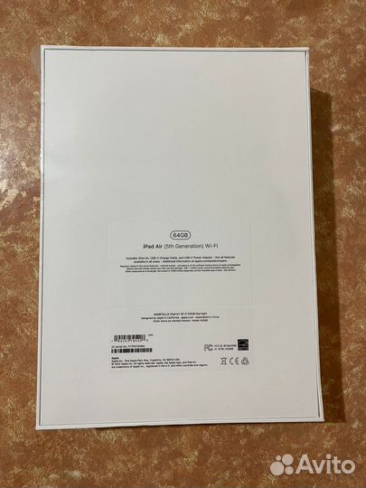 Планшет Apple iPad Air 10.9