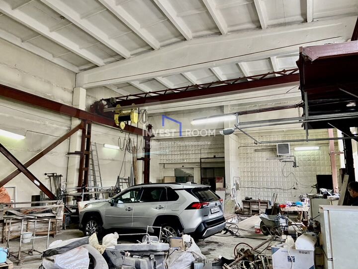 Производство с кран балкой, склад, автобизнес