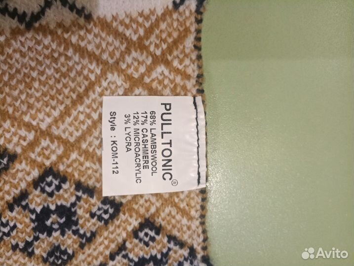 Шапка и шарф для мальчика 12-18 лет