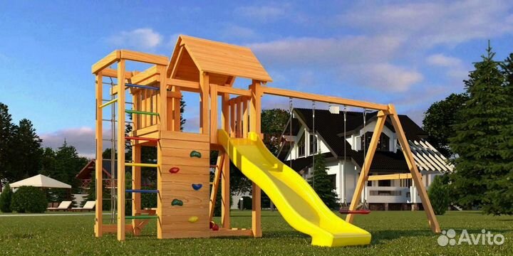 Детская игровая площадка Савушка Мастер 10