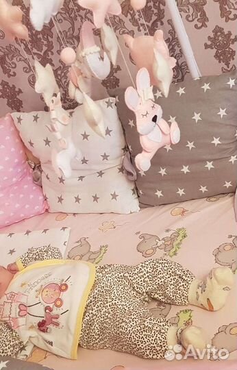 Музыкальная карусель на кроватку