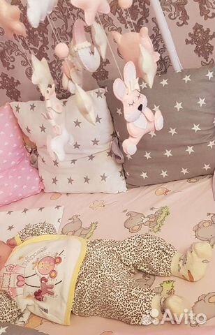 Музыкальная карусель на кроватку