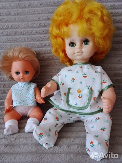 Винтаж. Пупсы времен СССР (80-е годы хх в.)