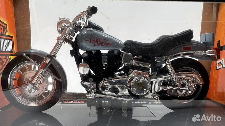 Harley Davidson FXS Low Rider 1977 gray Maisto