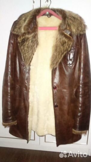 Дубленка натуральная кожа продам