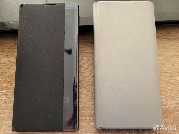 Умные чехлы для Galaxy Note 10 (clear и led view)