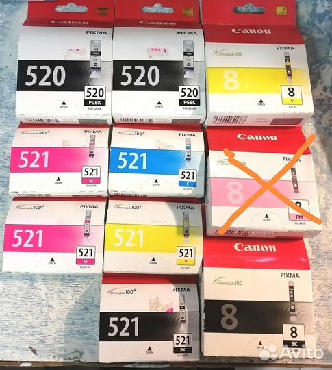Картридж Canon, HP, Epson
