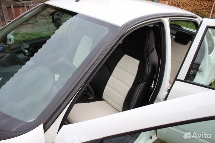 Кожаный салон для Лада Гранта+ установка