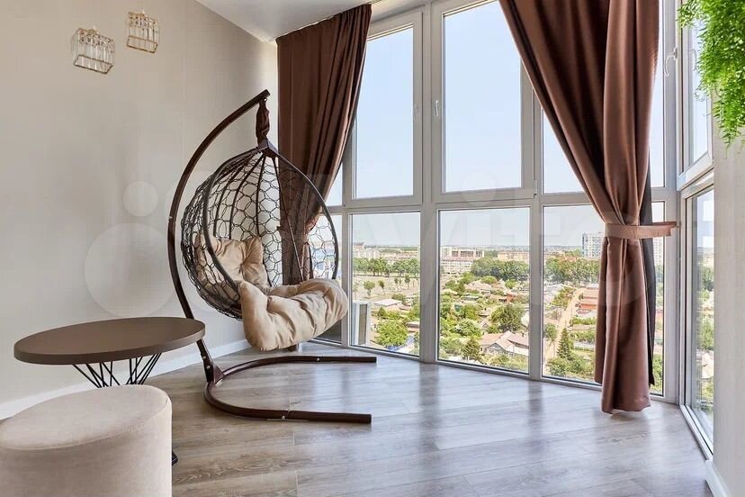 Квартира-студия, 32 м², 1 кровать