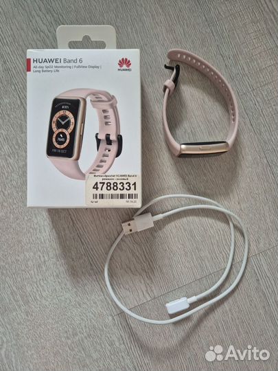 Фитнес браслет huawei band 6