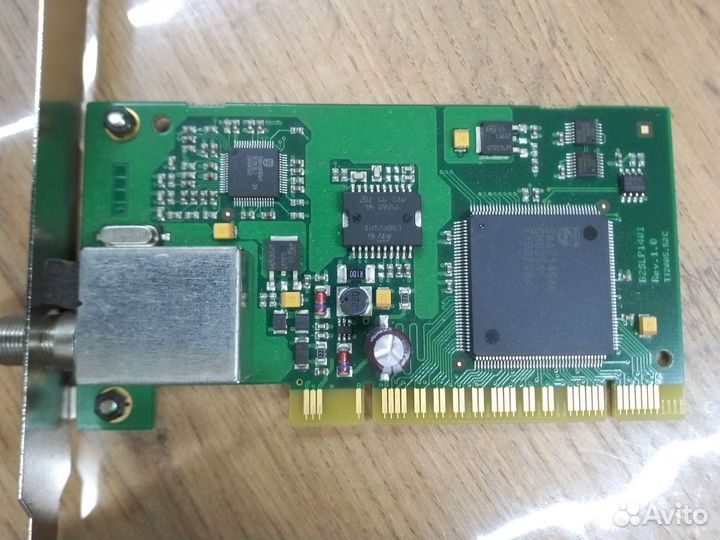 Тв-тюнеры, плата FireWire, модем и сетевые карты