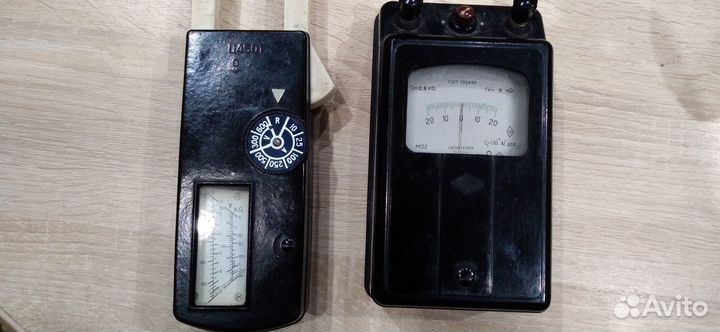 Гальванометр М122 и клещи токоизмерительные ц 4501