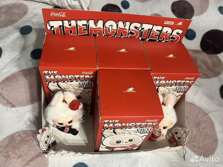 Pop Mart The Monsters Coca Cola Labubu