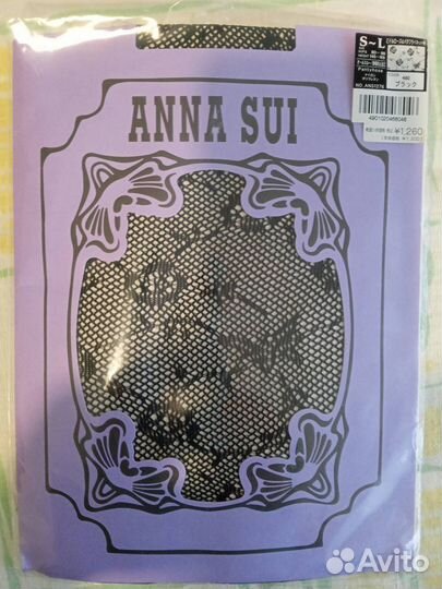 Колготки женские ажурные anna SUI (Япония)