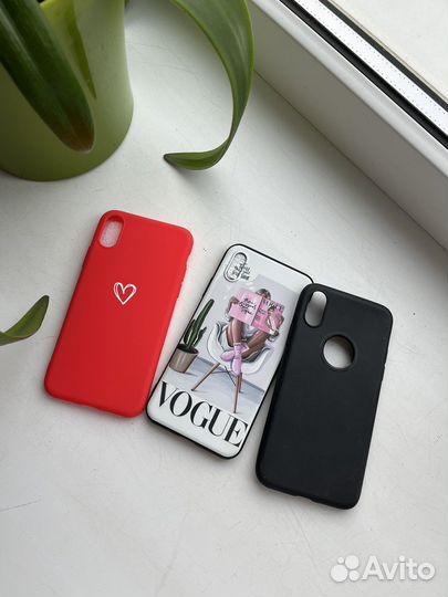 Чехол на iPhone X XS в ассортименте