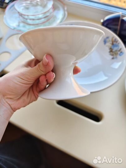 Конфетница и фруктница СССР фарфор