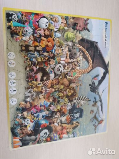 Набор пазлов и развивающих игр