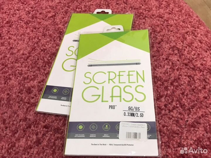 Стекло на iPhone 5S / 5G