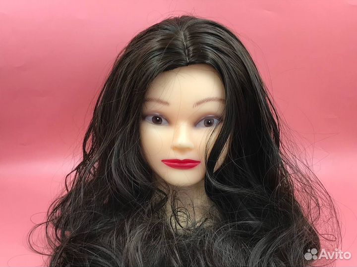 36180 Парик синтетический черный