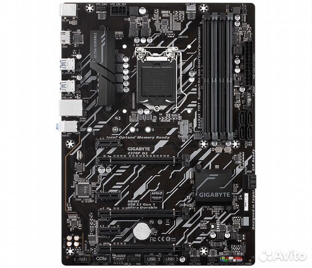 Комплект intel 8100+z370-d3 gigabyte