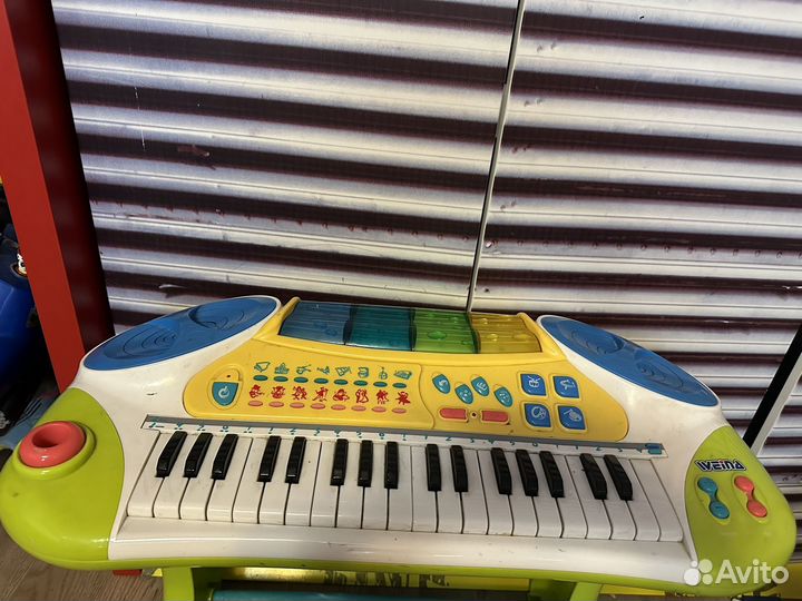 Синтезатор детское пианино weina