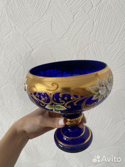 Вазы для фруктов и конфет Богемия,лепка