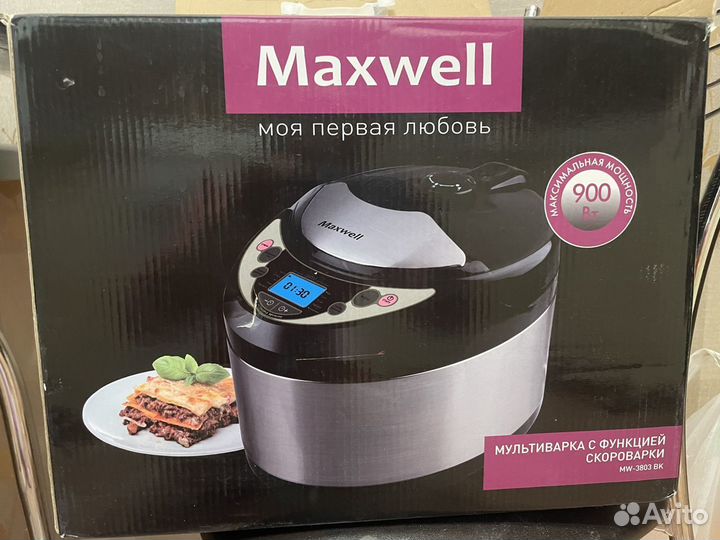 Новая Мультиварка maxwell