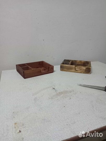 Салфетница из дерева