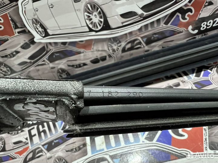 Уплотнение окна двери бархотка BMW F10