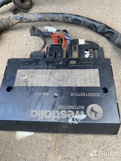 Блок согласования фаркопа touareg nf fl