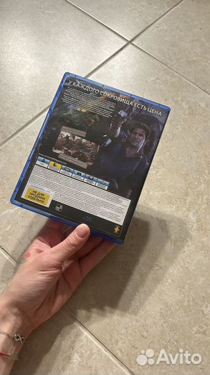 Uncharted 4 диск на Ps4
