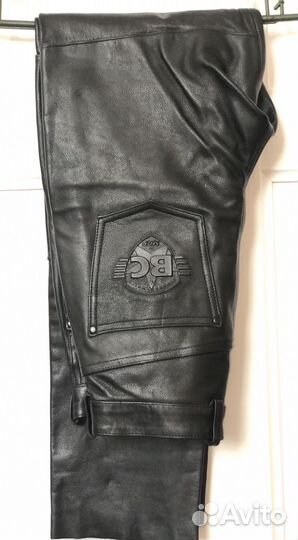 Кожаные мотобрюки. MQP Bikers Choice, EU - 38