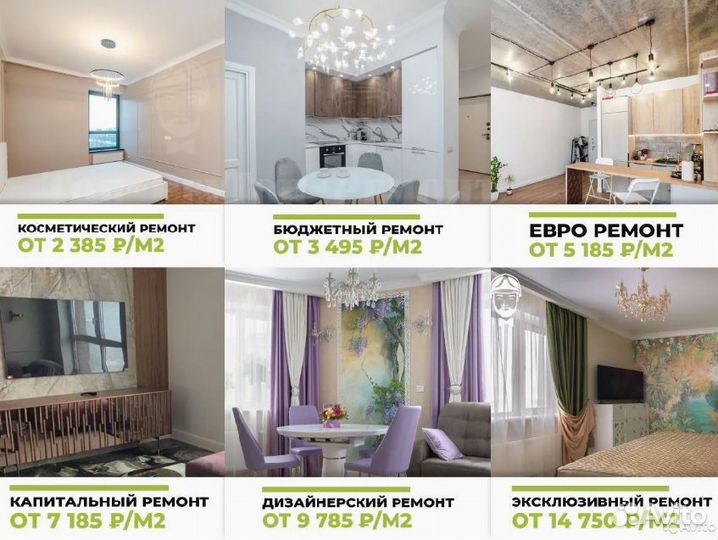 Ремонт квартир, отделка квартир