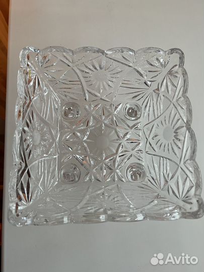 Хрустальная ваза Богемия