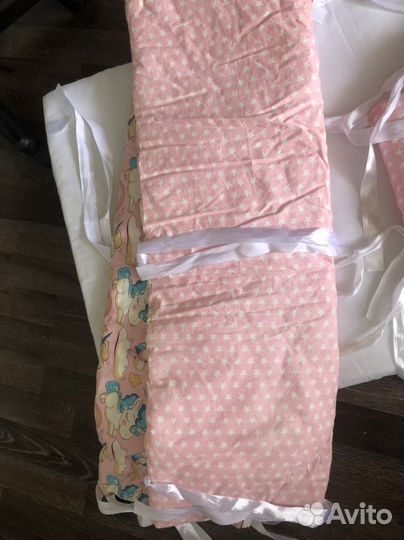 Бортики в детскую кроватку