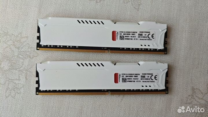 Оперативная память ddr4 8gb 2666 hyper x