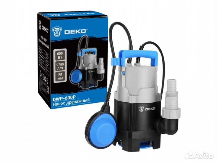 Дренажные погружные насосы новые