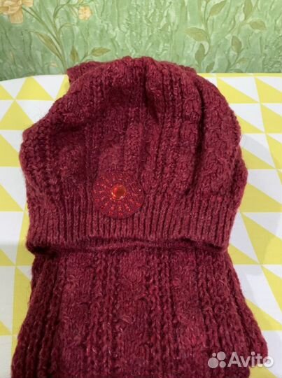 Берет и шарф