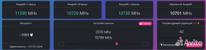 Прошивка Antminer L7 9050Mh