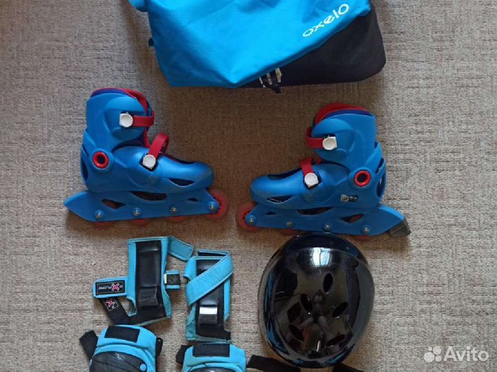 Детские ролики и защита