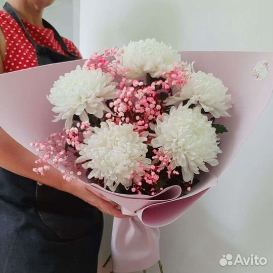 Хризантема букет