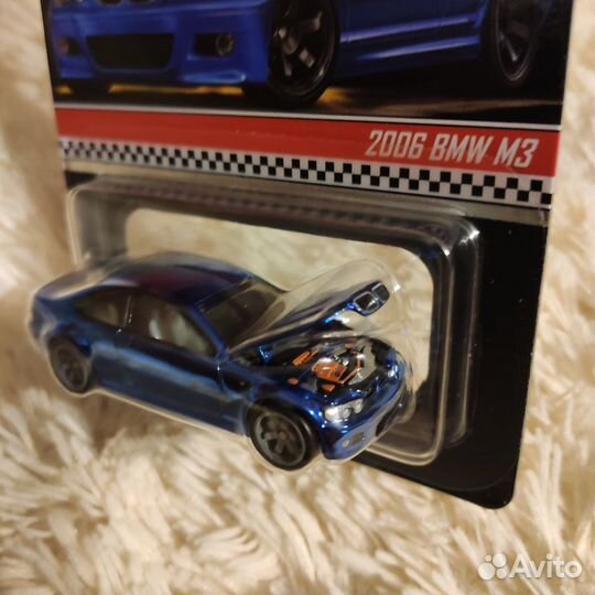 Hot Wheels BMW M3 E46 2006 Blue RLC Exclusive