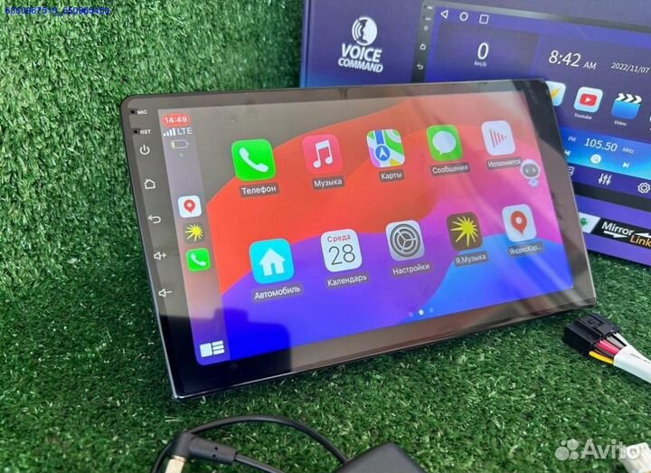 Android магнитола 9 дюймов (Арт.83098)